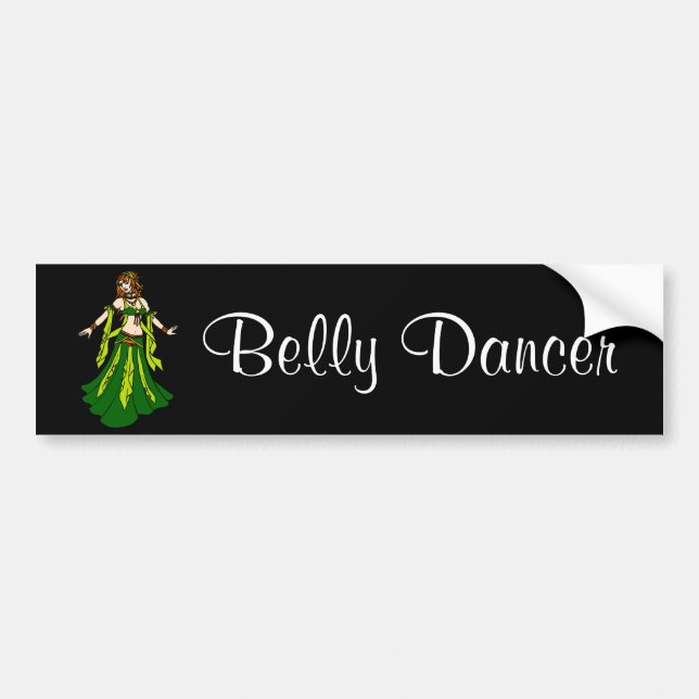 Adesivo Para Carro Irish Redhead Belly Dancer (Frente)