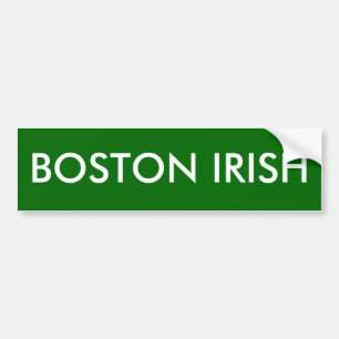 ADESIVO PARA CARRO IRLANDÊS DE BOSTON