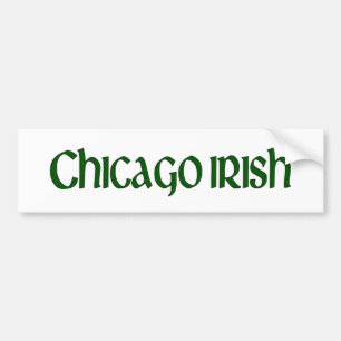 Adesivo Para Carro Irlandês de Chicago