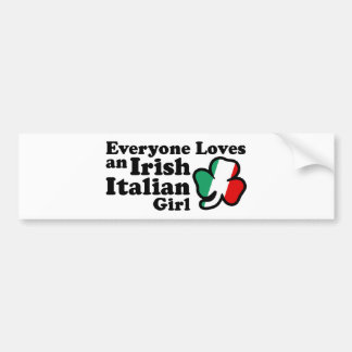 Adesivo Para Carro Irlandesa Garota Italiana