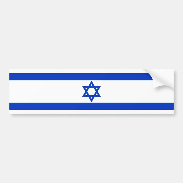 Adesivo Para Carro Israel (Frente)