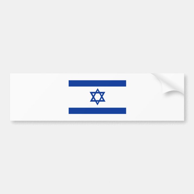 Adesivo Para Carro Israel (Frente)