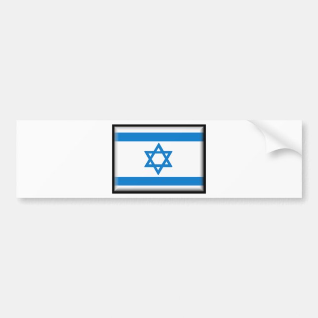 Adesivo Para Carro Israel (Frente)