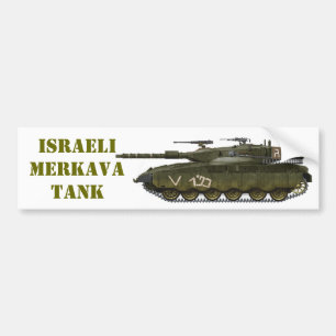 ADESIVO PARA CARRO ISRAELI MERKAVA TANK