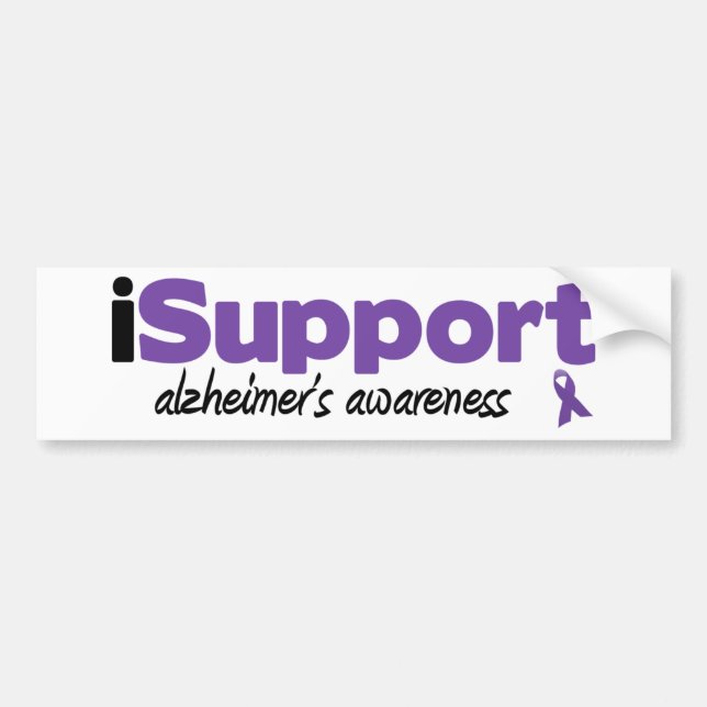 Adesivo Para Carro iSupport Alzheimers (Frente)