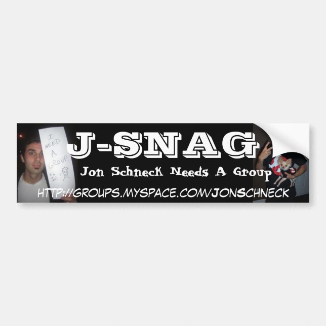 ADESIVO PARA CARRO J-SNAG (Frente)
