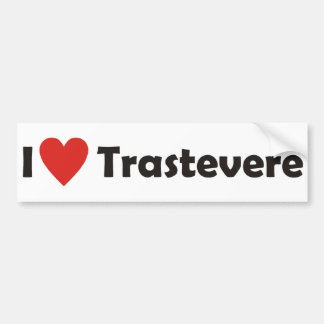 Adesivo Para Carro J Trastevere love