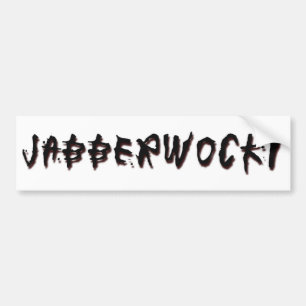 Adesivo Para Carro Jabberwocky