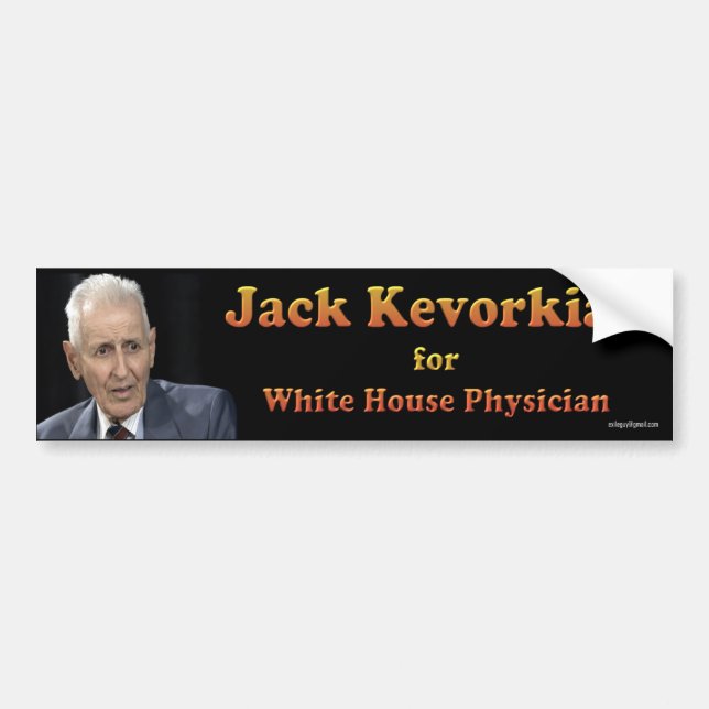 Adesivo Para Carro Jack Kevorkian (Frente)