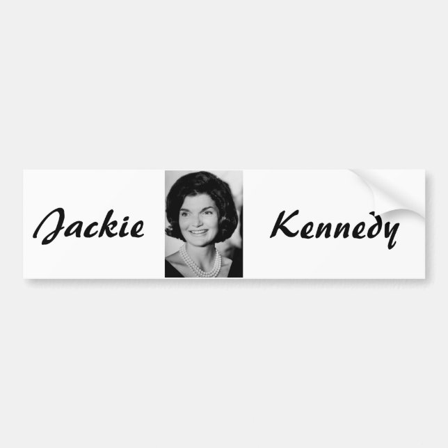 Adesivo Para Carro Jackie Kennedy (Frente)