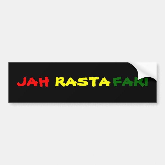 ADESIVO PARA CARRO JAH RASTAFARI (Frente)