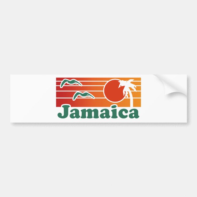 Adesivo Para Carro Jamaica (Frente)