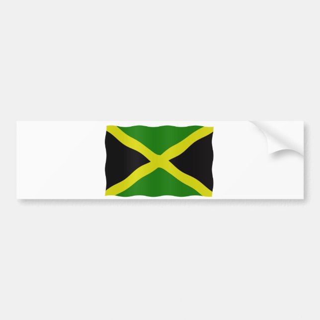 Adesivo Para Carro Jamaican flag (Frente)
