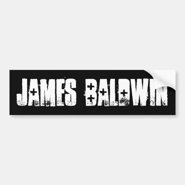 ADESIVO PARA CARRO JAMES BALDWIN (Frente)