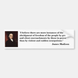 Adesivo Para Carro James_Madison "que eu acredito que há… "
