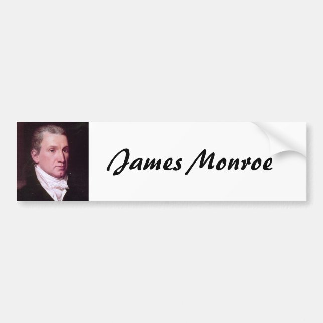 Adesivo Para Carro James Monroe (Frente)