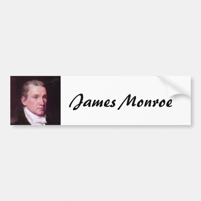 Adesivo Para Carro James Monroe (Frente)
