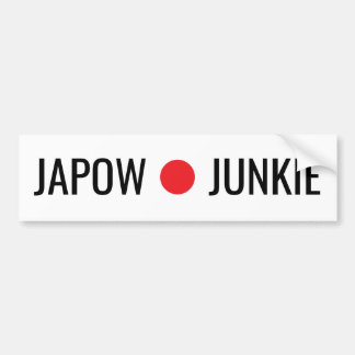 Adesivo Para Carro Japow junkie Sticker
