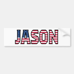 Adesivo Para Carro Jason Name Vorname USA Aufkleber Sticker Auto