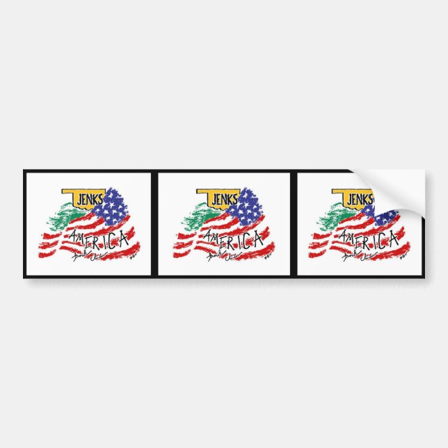 Adesivo Para Carro JATC 3-Logo (Frente)