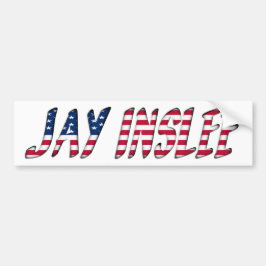 Adesivo Para Carro Jay Inslee Democrat candidato presidencial 2020