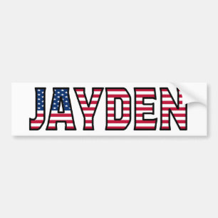 Adesivo Para Carro Jayden Name Vorname USA Aufkleber Sticker Auto