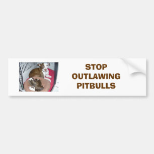 Adesivo Para Carro Jazzy_001, PARADA que OUTLAWING PITBULLS