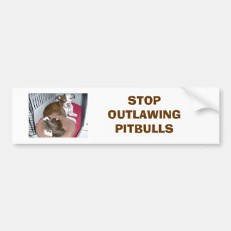 Adesivo Para Carro Jazzy_001, PARADA que OUTLAWING PITBULLS