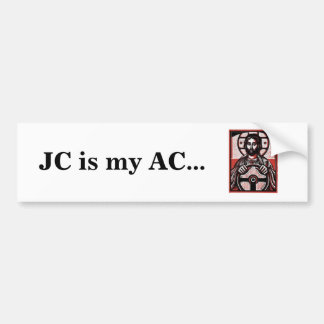 Adesivo Para Carro JC é minha C.A.… Bumpersticker