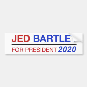 Adesivo Para Carro Jed Bartlet para o autocolante no vidro traseiro