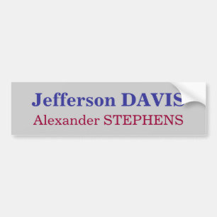 Adesivo Para Carro Jefferson Davis, STEPHENS de Alexander