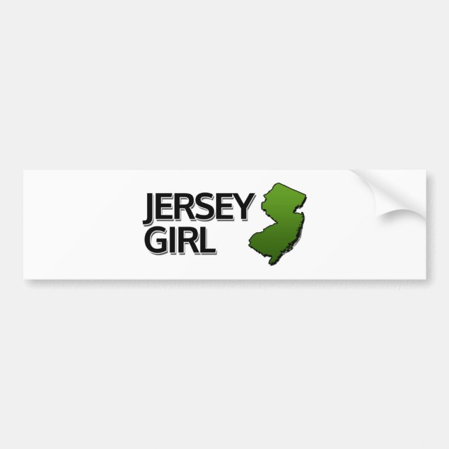 Adesivo Para Carro Jersey Girl (Frente)