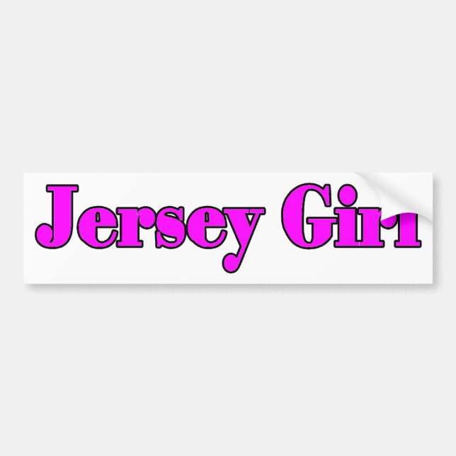 Adesivo Para Carro jerseygirl2 (Frente)