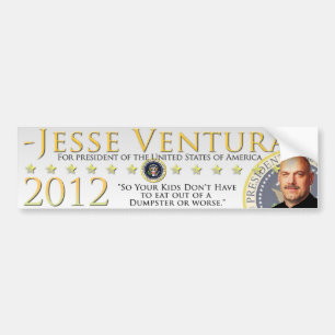 Adesivo Para Carro Jesse Ventura 2012 - Assim seus miúdos não fazem