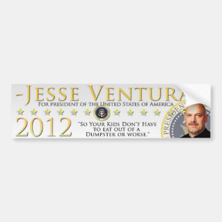 Adesivo Para Carro Jesse Ventura 2012 - Assim seus miúdos não fazem