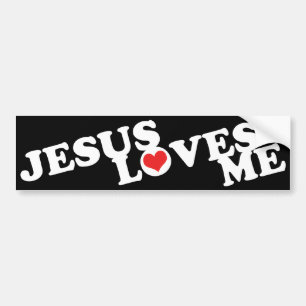 Adesivo Para Carro Jesus ama-me
