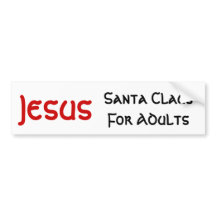 Jesus é papai noel para adultos