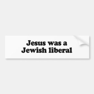 Adesivo Para Carro Jesus era um liberal judaico