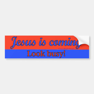 Adesivo Para Carro Jesus está vindo