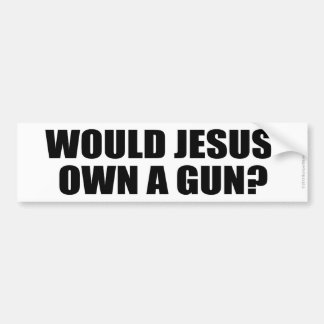 Adesivo Para Carro JESUS POSSUIRIA UMA ARMA? etiqueta do controle da