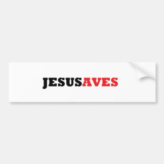 ADESIVO PARA CARRO JESUSAVES