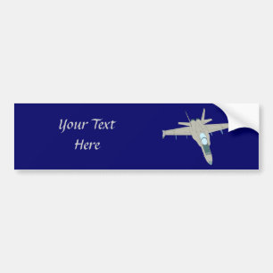 Adesivo Para Carro Jet Fighter F18 Hornet Design