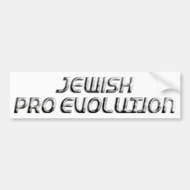 Adesivo Para Carro Jewish Pro Evolution (Frente)