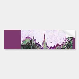 Adesivo Para Carro jGibney roxo do jardim de Stratford-em cima-Avon