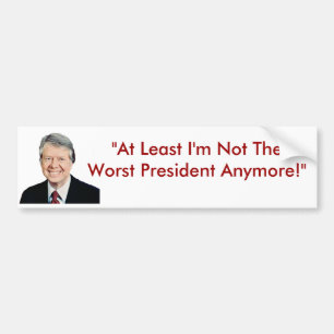 Adesivo Para Carro Jimmy Carter não o presidente o mais mau Anymore