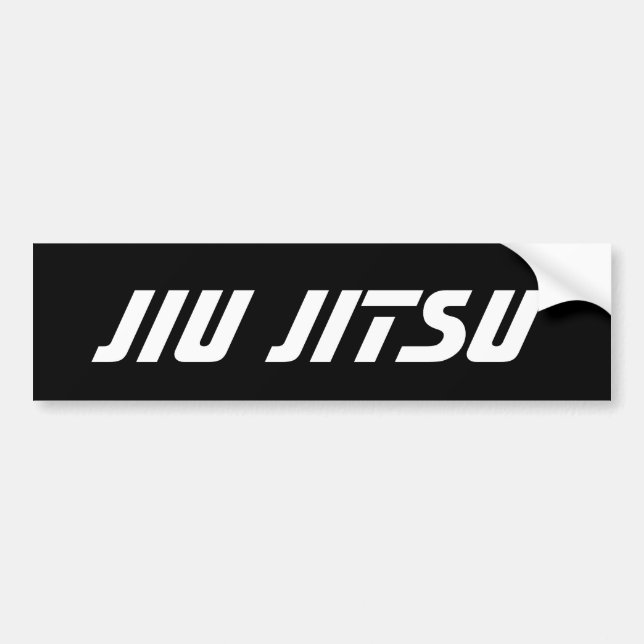 Adesivo Para Carro Jiu Jitsu (Frente)