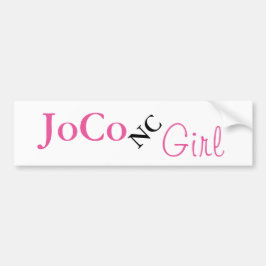 Adesivo Para Carro JoCo NC Girl em branco