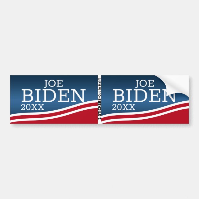 Adesivo Para Carro Joe Biden 2020 BOGO (Frente)