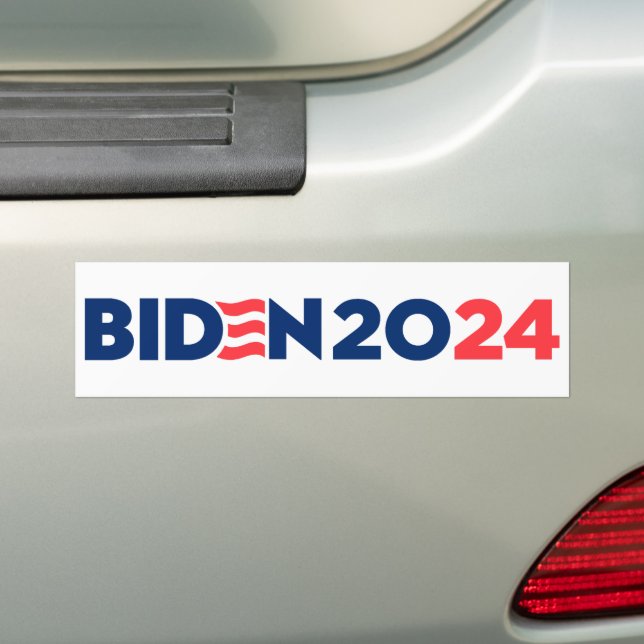 Adesivo Para Carro Joe Biden 2024 (No carro)