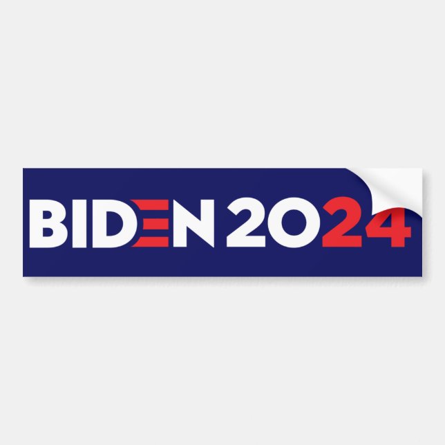 Adesivo Para Carro Joe Biden 2024 (Frente)